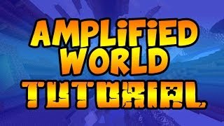 How to Turn Your Existing Minecraft World into an Amplified World  Minecraft 18 Tutorial [upl. by Atinav701]