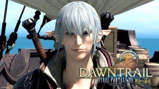 Haurchefant in the FFXIV Dawntrail Benchmark Trailer [upl. by Guthrey160]