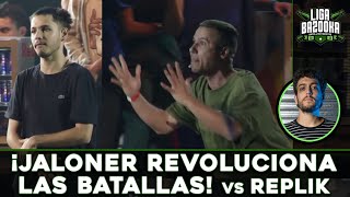 ¡JALONER REVOLUCIONA LAS BATALLAS vs REPLIK [upl. by Bathulda804]