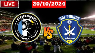 Pulau Pinang vs Sri Pahang  Super League  Live Match Score Today HD [upl. by Elacsap]