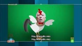 En el aire  El pollito pío quotAy Margallo mío que la pichita se le ha hecho un líoquot [upl. by Orips]