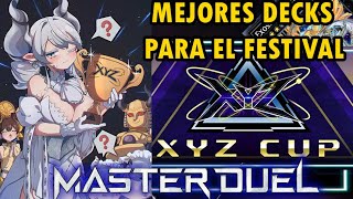 Master Duel Mejores Top Decks Para Ganar el Evento Xyz Cup Festival  YuGiOh TeamSetoX [upl. by Marcelia]