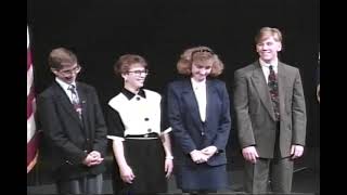 State Oratorical Contest 1993 by American Legion at UM Masquer Theatre [upl. by Ayel]