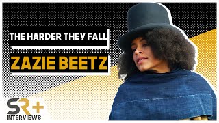 Zazie Beetz Interview The Harder They Fall [upl. by Stclair355]