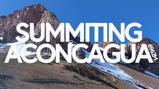 Full Trekking and Summiting of Aconcagua 6962m [upl. by Otxis]