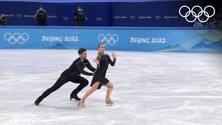 Figure Skating Beijing 2022  Team Event Ice Dance Rhythm Highlights [upl. by Neirb225]