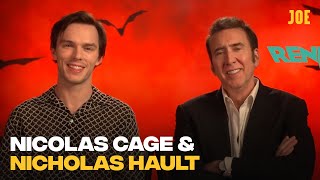 Nicolas Cage amp Nicholas Hault on Renfield fav scary movies amp The Graduate comparisons [upl. by Born]