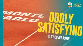 Clay Court ASMR  Rolex Monte Carlo Masters 2024 [upl. by Acissehc]