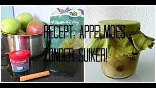 Recept  Appelmoes zonder toegevoegd suiker [upl. by Branca]