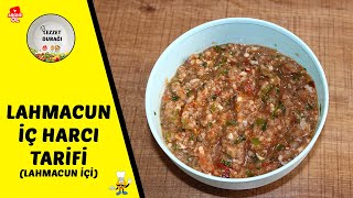 LAHMACUN İÇ HARCI  LAHMACUN İÇ HARCI TARİFİ  LAHMACUN İÇİ NASIL YAPILIR [upl. by Twedy]