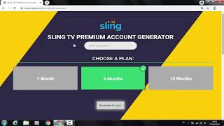 Get Free Sling TV Premium Account 2024 [upl. by Ehtiaf991]