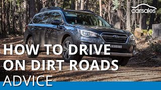 How to drive safely on dirt and gravel roads in Australia [upl. by Blancha]