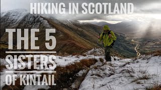 Hiking in Scotland  The 5 Sisters of Kintail  Munro Bagging [upl. by Nnalatsyrc781]