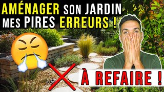 Aménager son Jardin  5 Erreurs à FUIR [upl. by Ivett]