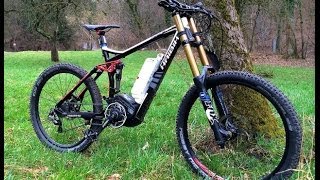 Haibike xDuro PRO 2013 Extrem Umbau DU45 FOX 40 Doppelbrückengabel usw [upl. by Hanikehs683]