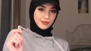 Hijab tutorial Styles using a CAPHAT ❤ طريقة لف الحجاب مع القبعة [upl. by Brace]