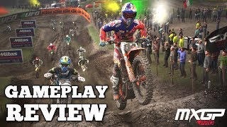 MXGP PRO  EXCLUSIVE GAMEPLAY REVIEW [upl. by Eatnoed238]