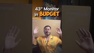 I Tried Samsung 43” TV as a Monitor Under ₹30K – You Won’t Believe This [upl. by Gennaro]