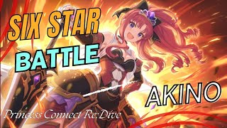 Princess Connect ReDive JP Akino Battle 6 w Kokoro Princess Saren Summer Sheffy Princess Form [upl. by Gherardi]