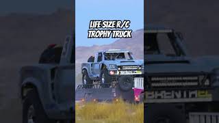 Life size RC Trophy Truck trophytruck [upl. by Kimitri]