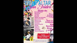 Altar y feria a San Isidro Santa Ana 2024 [upl. by Saucy]