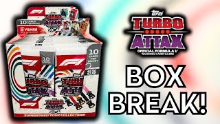 FULL BOX BREAK  TOPPS F1 TURBO ATTAX 2024  24 PACK BOX OPENING  SIGNATURE STYLE CARD HIT [upl. by Nnaylrebmik]