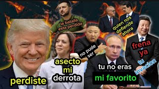 LLORAN LAS DICTADURAS POR EL TRIUNFO DE DONALD TRUMP [upl. by Nnylharas]