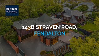 FOR SALE  143B Straven Road Fendalton  Michael Chan amp Manav Sharma [upl. by Onek]