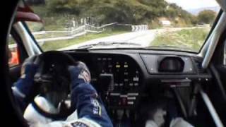 Gilles Panizzi insane driving 306 Maxi in car hq by UPTEAM [upl. by Hnahc]