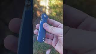 MBK EZC edc anodizing titanium knife knives tools anodization [upl. by Adnaloj]