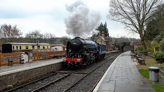 Welcome Back 60532 ‘Blue Peter’ On The Severn Valley Railway [upl. by Nylanej]