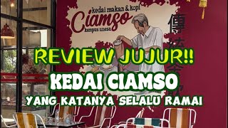 REVIEW JUJUR KEDAI CIAMSO‼️ [upl. by Kendal]