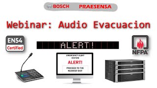 Webinar Praesensa Nuevo sistema de Audioevacuacion Llamados y ambientacion [upl. by Acquah]