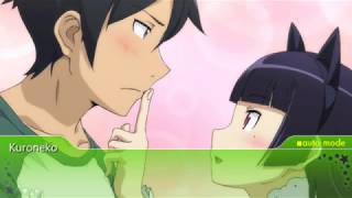 Oreimo PSP on PC Disc 1  Kuronekos route happy ending [upl. by Illyes]