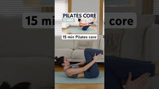 15 min Pilates core workout pilatescore pilatesathome [upl. by Avaria]