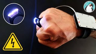 TASER RING how to make ring of high voltage generator  High voltage transformer [upl. by Nayarb]