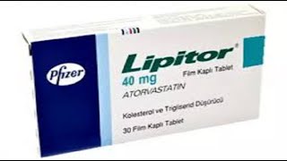 ليبيتور أقراص لتنظيم الدهون بالدم وخفض نسبة الكوليسترول Lipitor Tablets [upl. by Roswell]