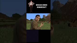 Minecraft what happened Mr Bean playing Minecraft 🤡 shorts [upl. by Rundgren]