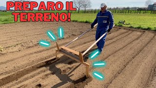 Preparo il terreno in ORTO per seminare le patate – PARTE 1 [upl. by Bellda550]