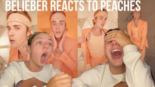 PEACHES REACTION VIDEO JUSTIN BIEBER [upl. by Cody549]