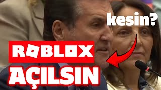 ROBLOX AÇILSIN DEDİ  ŞİMDİ KARAR NE OLACAK [upl. by Bitthia138]