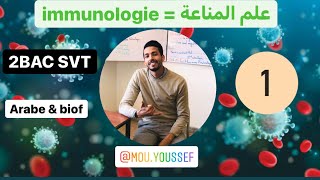 علم المناعة immunologie الحصة رقم 1 [upl. by Einaled]