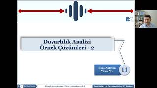 Duyarlılık Analizi 2 Örnek Çözümleri  Yöneylem Araştırması 1  Ders 11  Doğrusal Programlama [upl. by Ennahgiel]