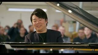 Live from the factory floor – Lang Lang for 171st birthday at Steinway amp Sons Hamburg [upl. by Nagiem]