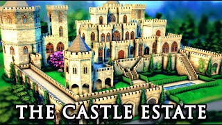 The Castle Estate  The Sims 4 Speed Build [upl. by Anhej]