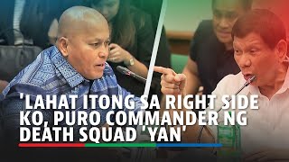 Rodrigo Duterte Si Senator dela Rosa death squad rin yan [upl. by Dewayne]