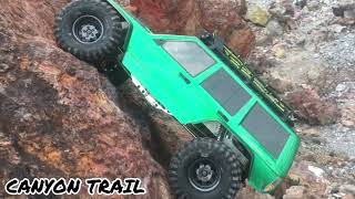 Rc tyre test hyrax vs canyon trail vs bfgoodrich km3 vs super swamper [upl. by Estus570]