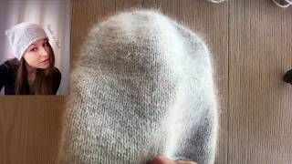 TUTORIAL BERRETTO CAPPELLO SEMPLICE AI FERRI PER PRINCIPIANTI [upl. by Warring384]