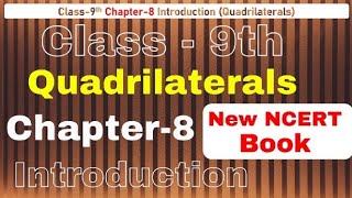 Class  9th Ex  8 Intro Quadrilaterals Maths New NCERT CBSE [upl. by Ientruoc]