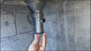 How to install Plastic kitchen sink drainage fitting pipes for double sink with overflow  guide [upl. by Prissy116]